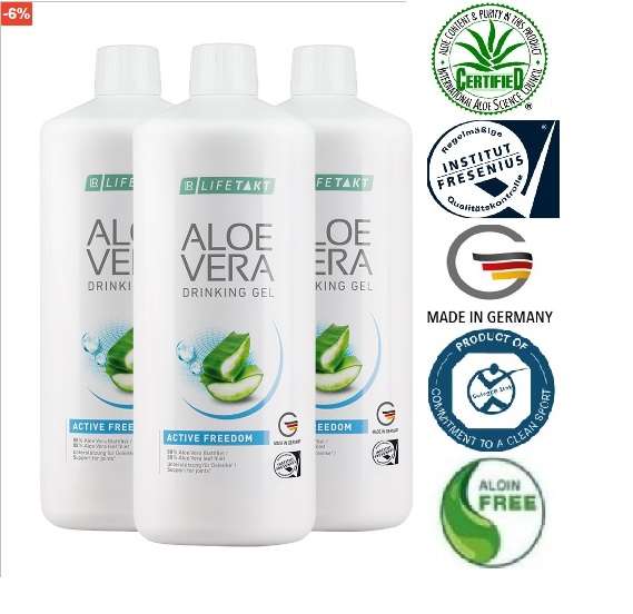 Aloe Vera Drinking Gel for Bones and Joints Set of 3